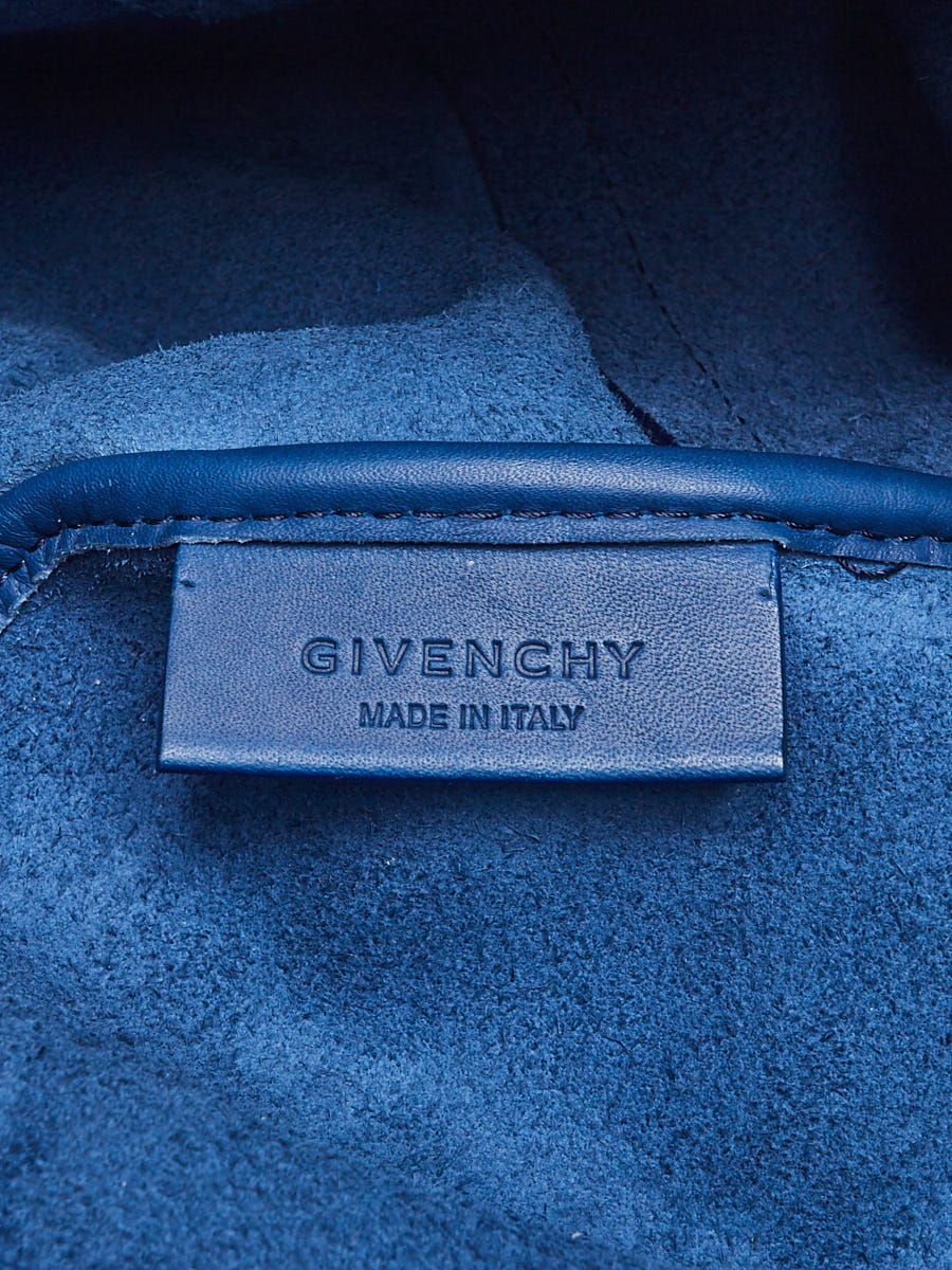 Givenchy Blue Brown Leather Antigona Large Tote Bag Yoogi s Closet