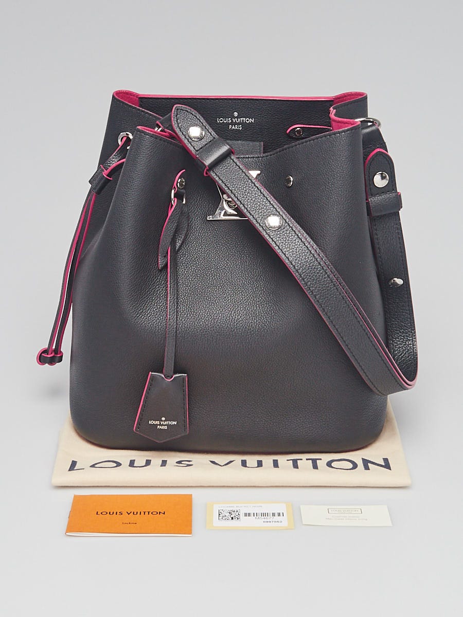 Louis Vuitton Lockme Bucket Bag Leather at 1stDibs
