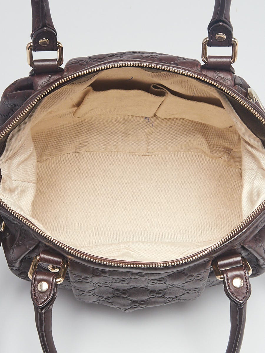 Brown Guccissima Leather Medium Sukey Boston Bag