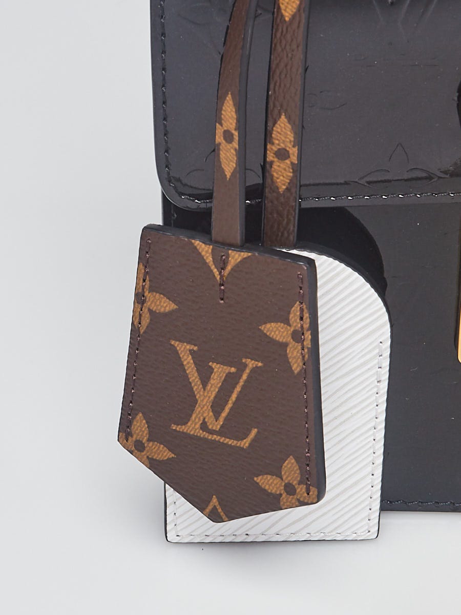 Louis Vuitton Noir Monogram Vernis Leather Spring Street NM Bag