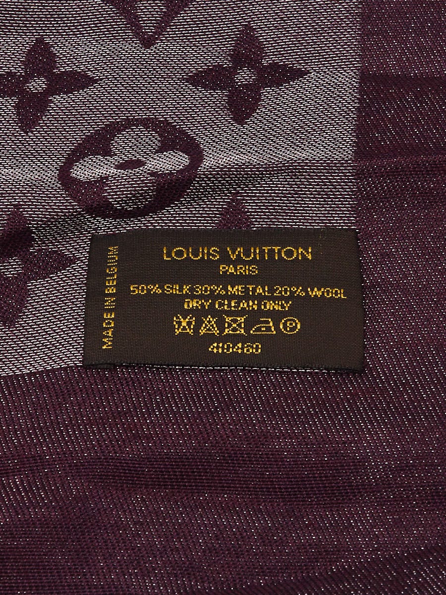 Shop Louis Vuitton 2022-23FW Louis Vuitton MONOGRAM SHINE SHAWL by