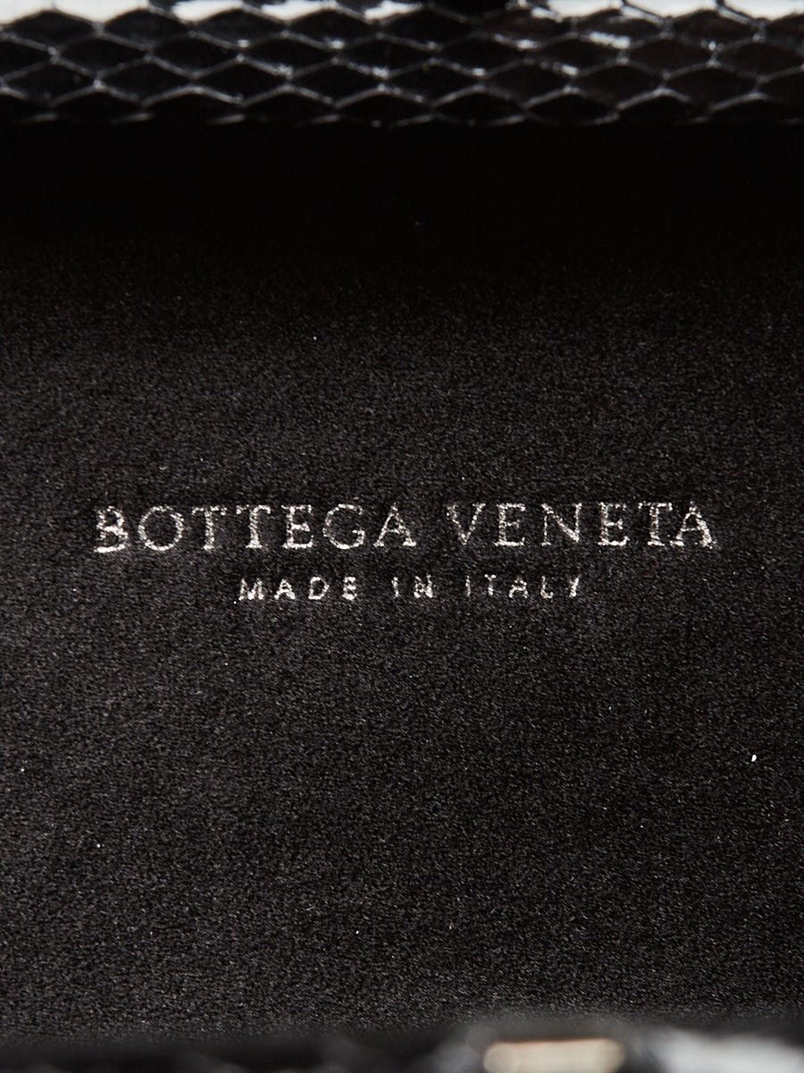 Bottega Veneta Black Silk Knot Clutch ref.316423 - Joli Closet