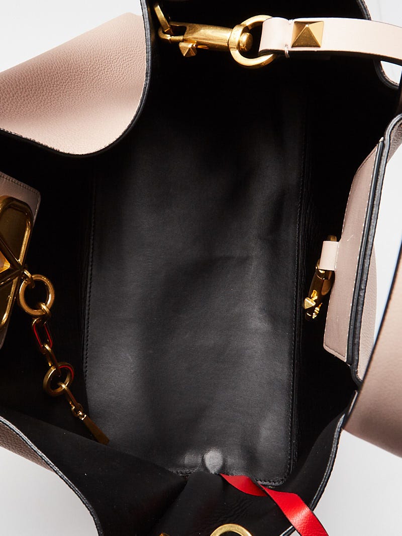 Valentino Garavani, Bags, Valentino Pebbled Leather Vlogo Escape Small  Convertible Tote Bag