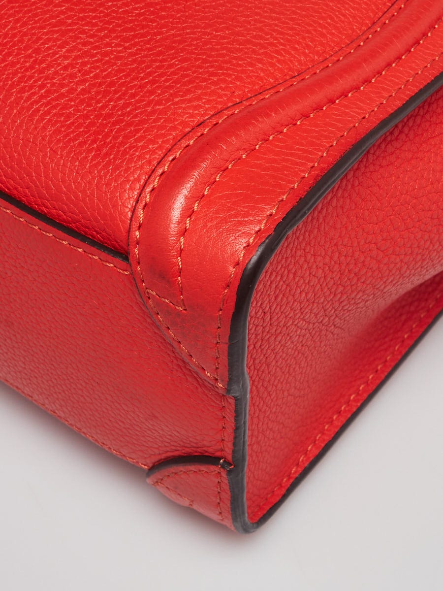 Céline Nano Luggage bag Brown Leather ref.404436 - Joli Closet