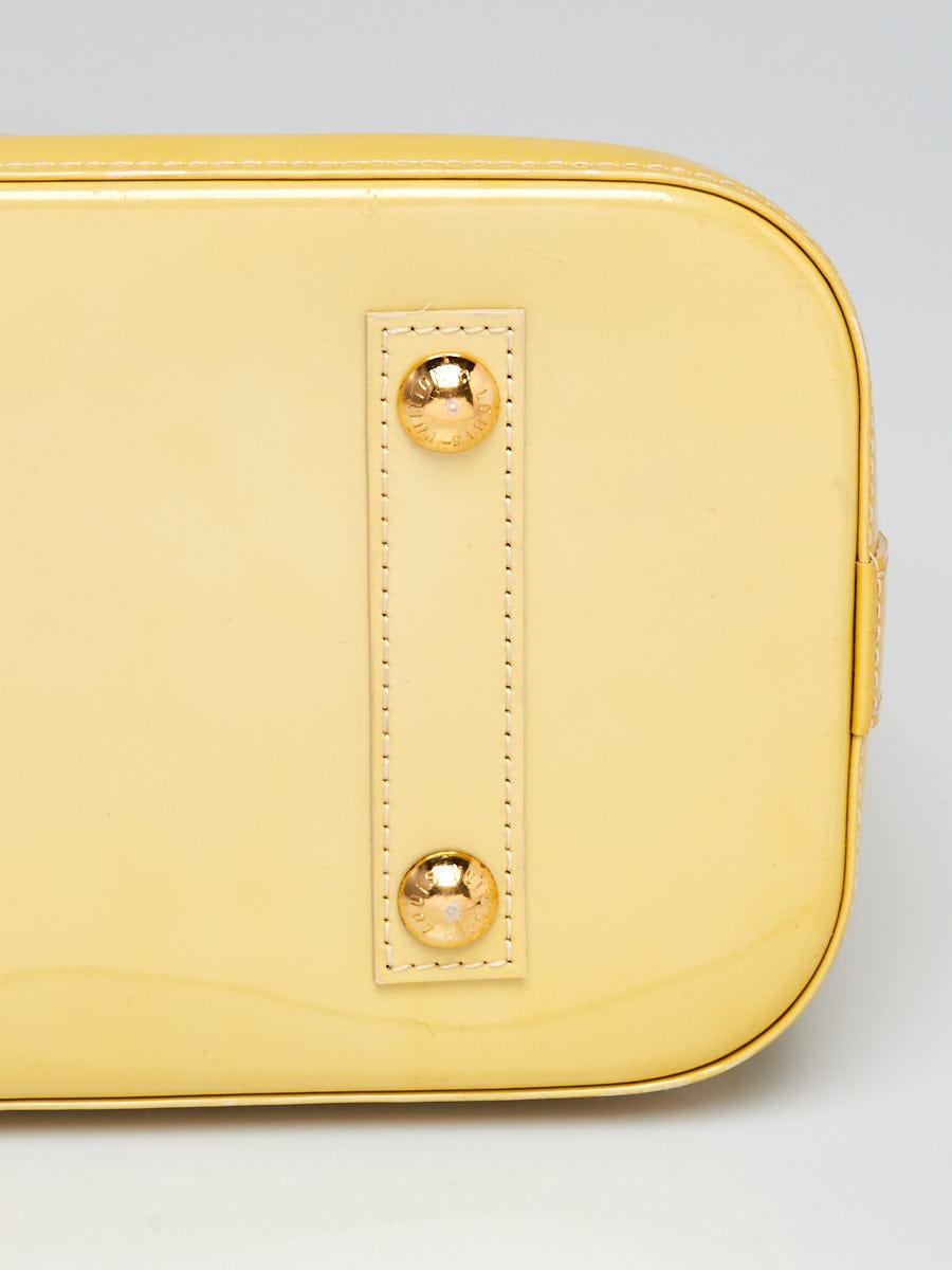 Louis Vuitton Louis Vuitton Monogram Alma Blon Handbag PVC Leather