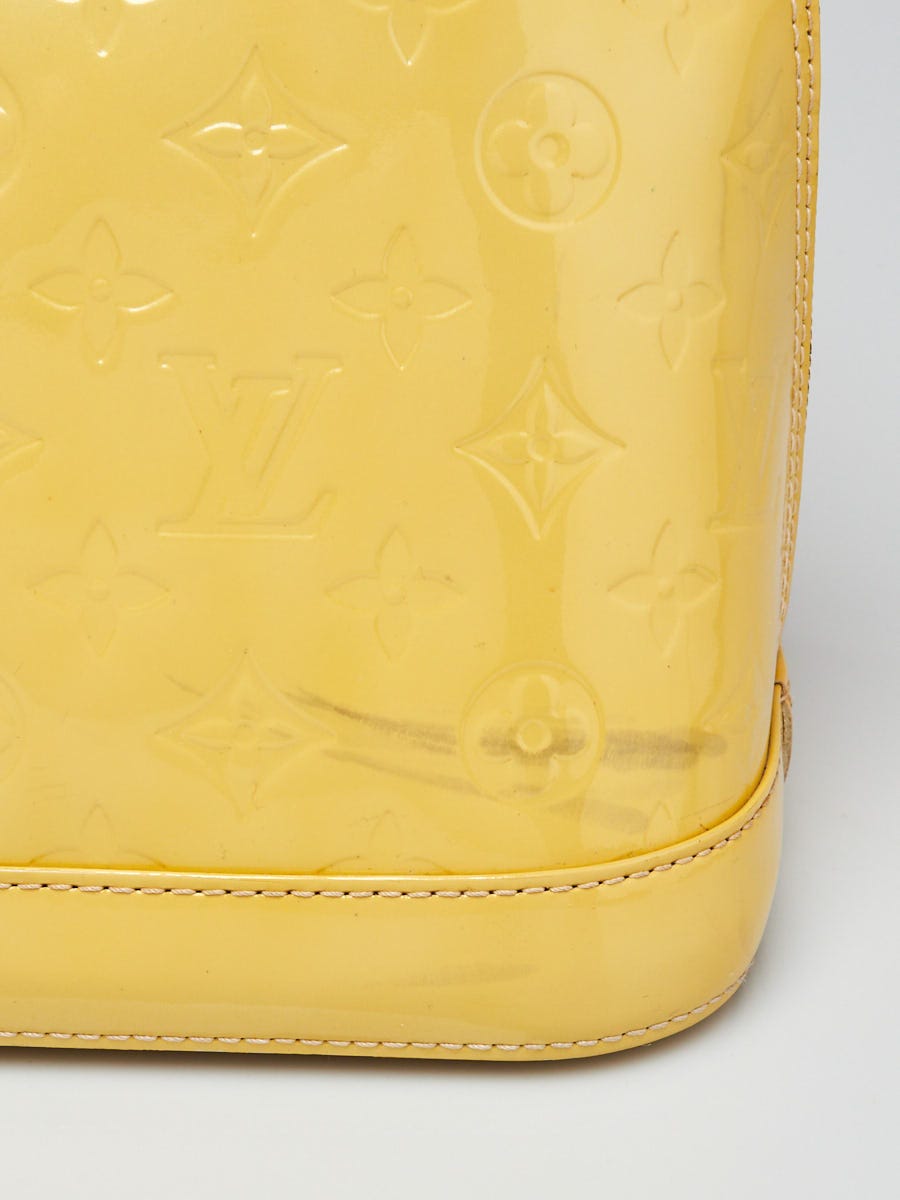 Louis Vuitton Mongram bag ALMA Vernis PM Recolored navy
