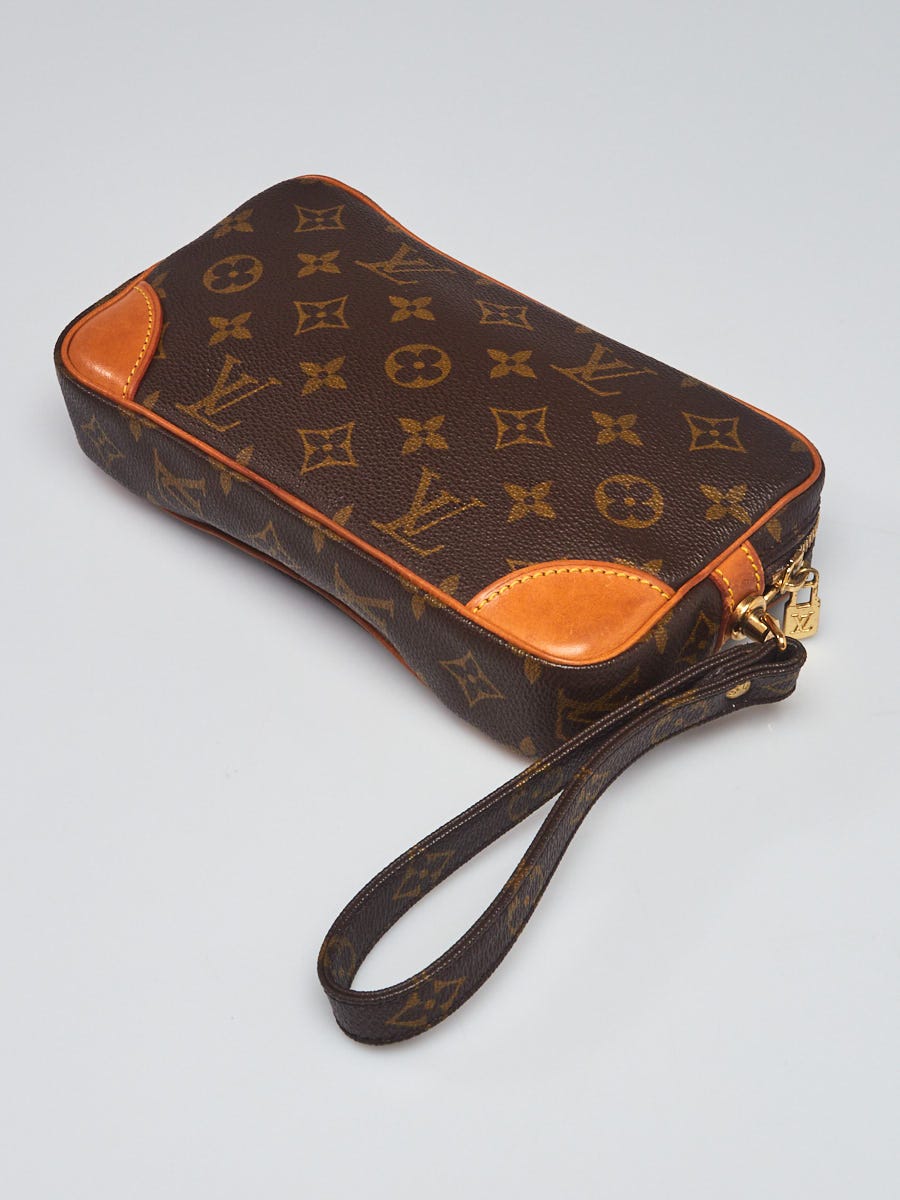 Louis Vuitton Monogram Canvas Marly Dragonne PM Clutch Bag - Yoogi's Closet