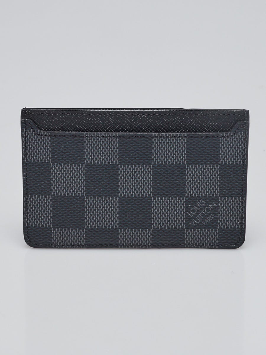 Louis Vuitton Damier Graphite Neo Porte Card Holder - Yoogi's Closet