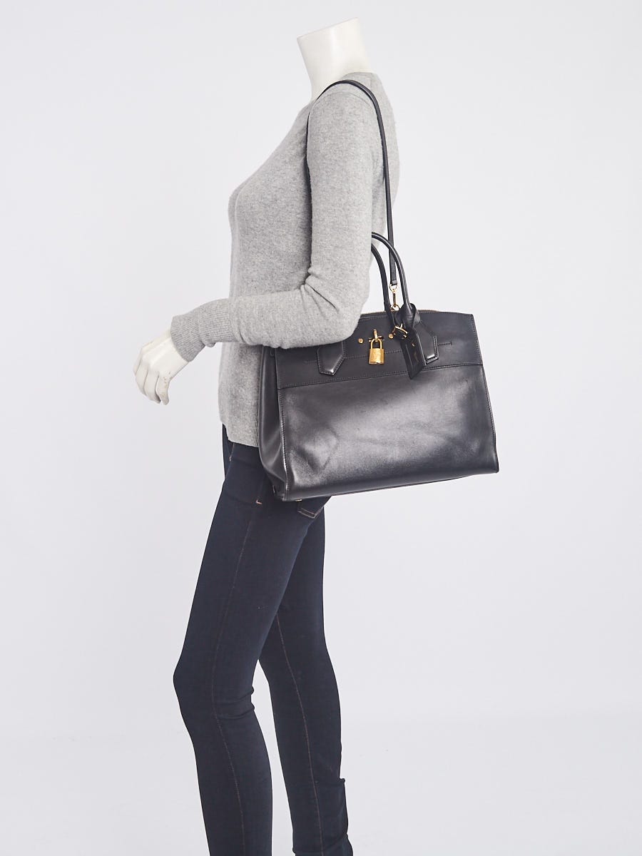 Louis Vuitton City Steamer GM Handbag - Black