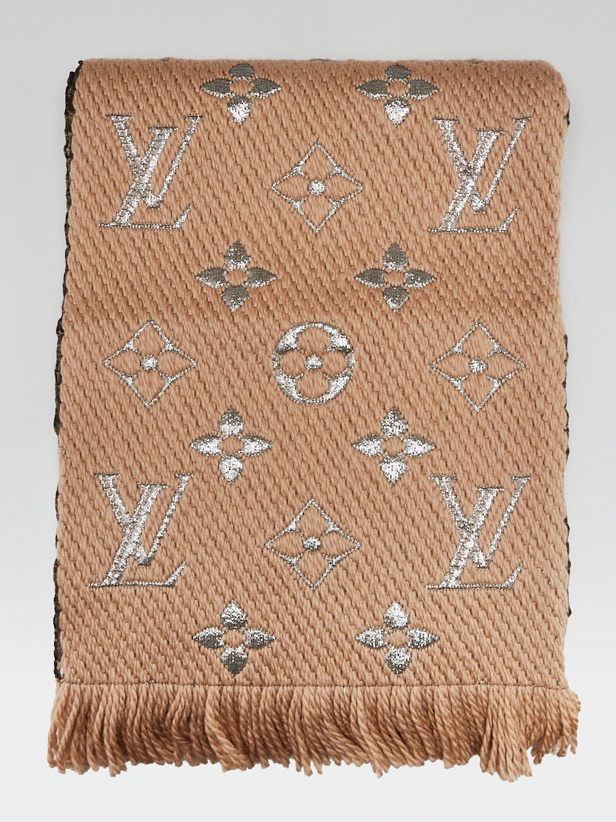 Beige Logomania Scarf