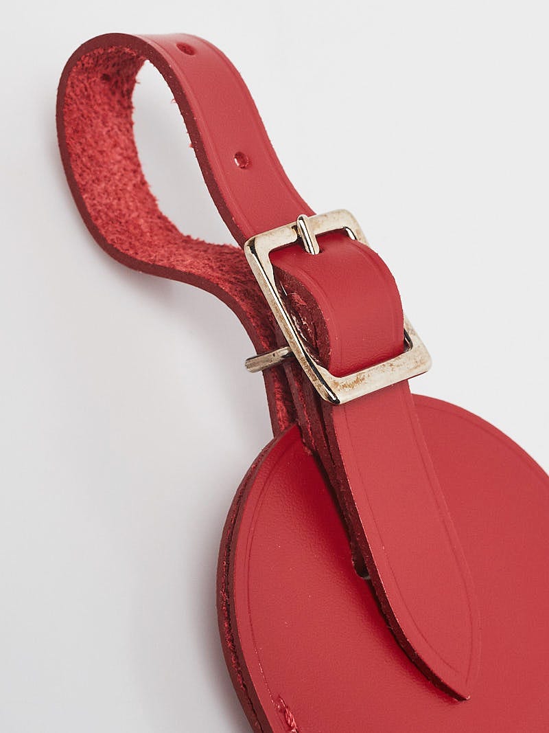 Louis Vuitton Vernis Leather Luggage Tag - Red Travel, Accessories -  LOU809005