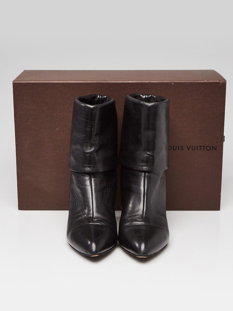 Ankle boots Louis Vuitton Brown size 36.5 EU in Not specified