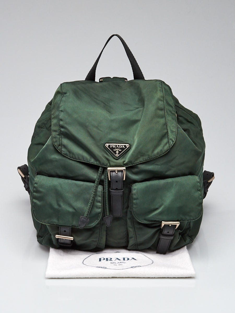 Prada clearance backpack green