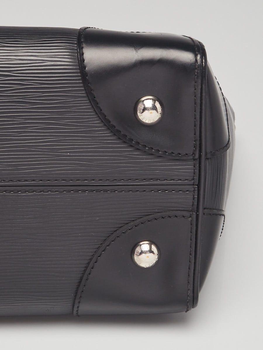 Louis Vuitton Black Epi Leather Bowling Montaigne PM Bag - Yoogi's Closet