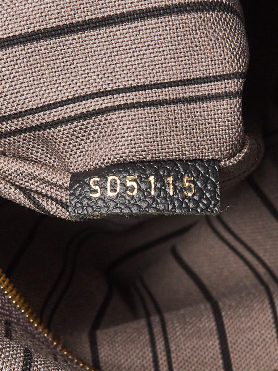 Louis Vuitton Black Monogram Empreinte Leather Bagatelle Bag - Yoogi's  Closet