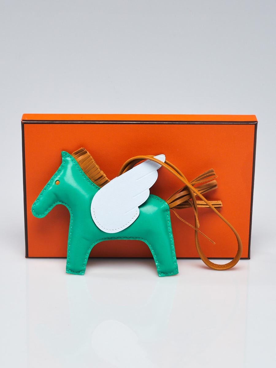 Hermes Brume Pegasus Horse Rodeo Bag Charm