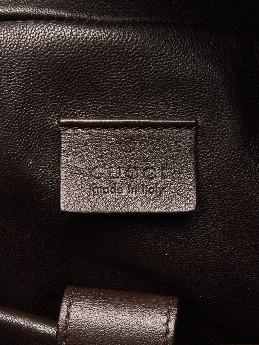 Gucci Off-White Python Animalier Vintage Web Backpack Bag  display picture 1