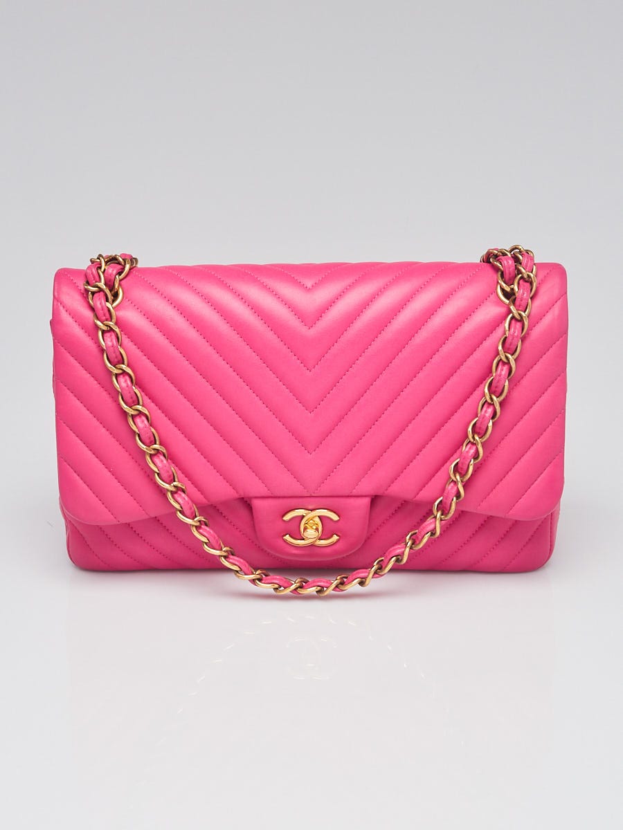 Chanel chevron quilted flap on sale bag