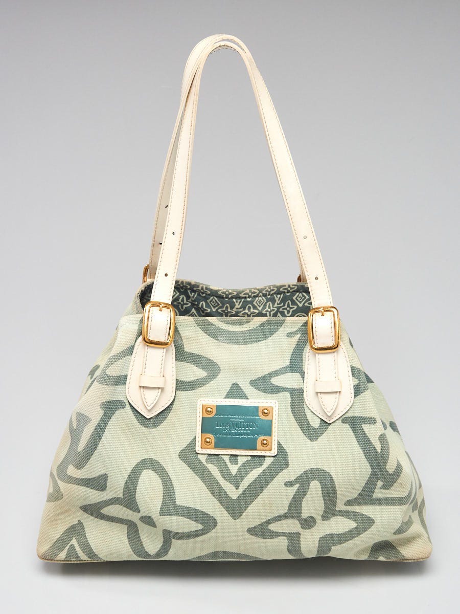 Louis Vuitton Limited Edition Menthe Tahitienne PM Cabas Tote Bag