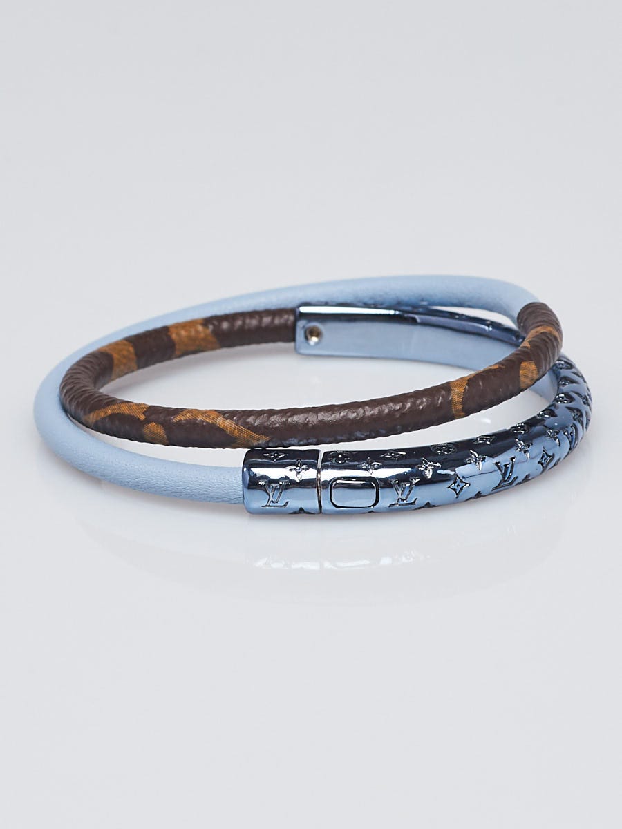 vuitton monogram bracelet blue