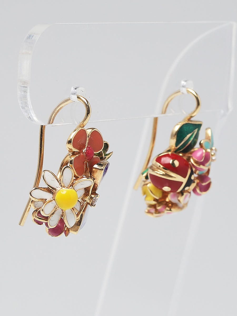 Diorette earrings clearance