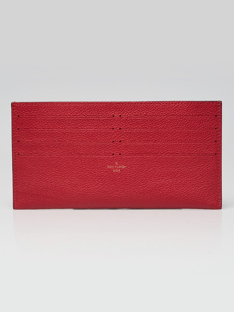 Louis Vuitton Felicie Cross-grain Leather Card Holder Insert