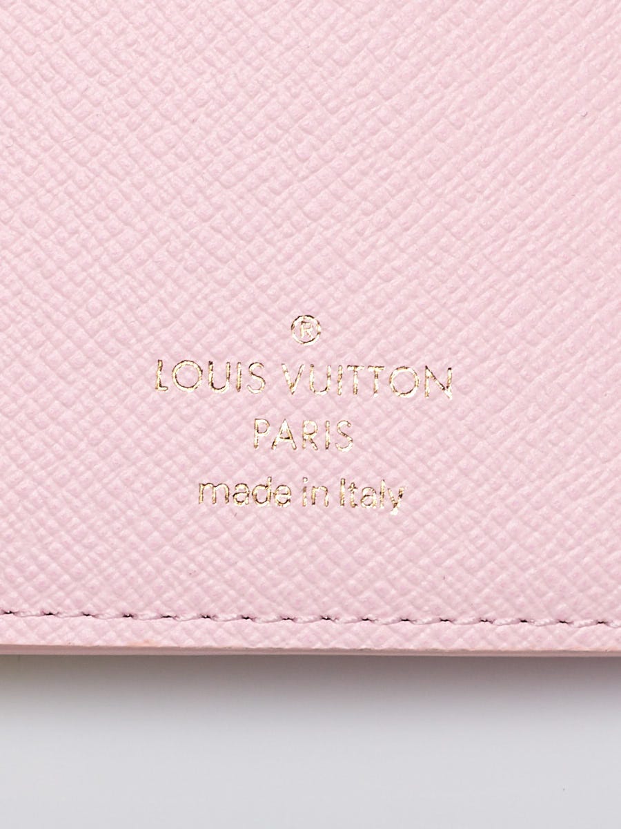 Authentic Louis Vuitton By The Pool Rose Limited Victorine Wallet