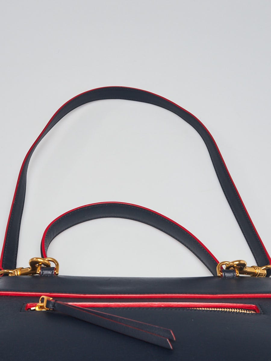 Céline Mini Belt Bag in Blue Calfskin Leather Pony-style calfskin  ref.878942 - Joli Closet