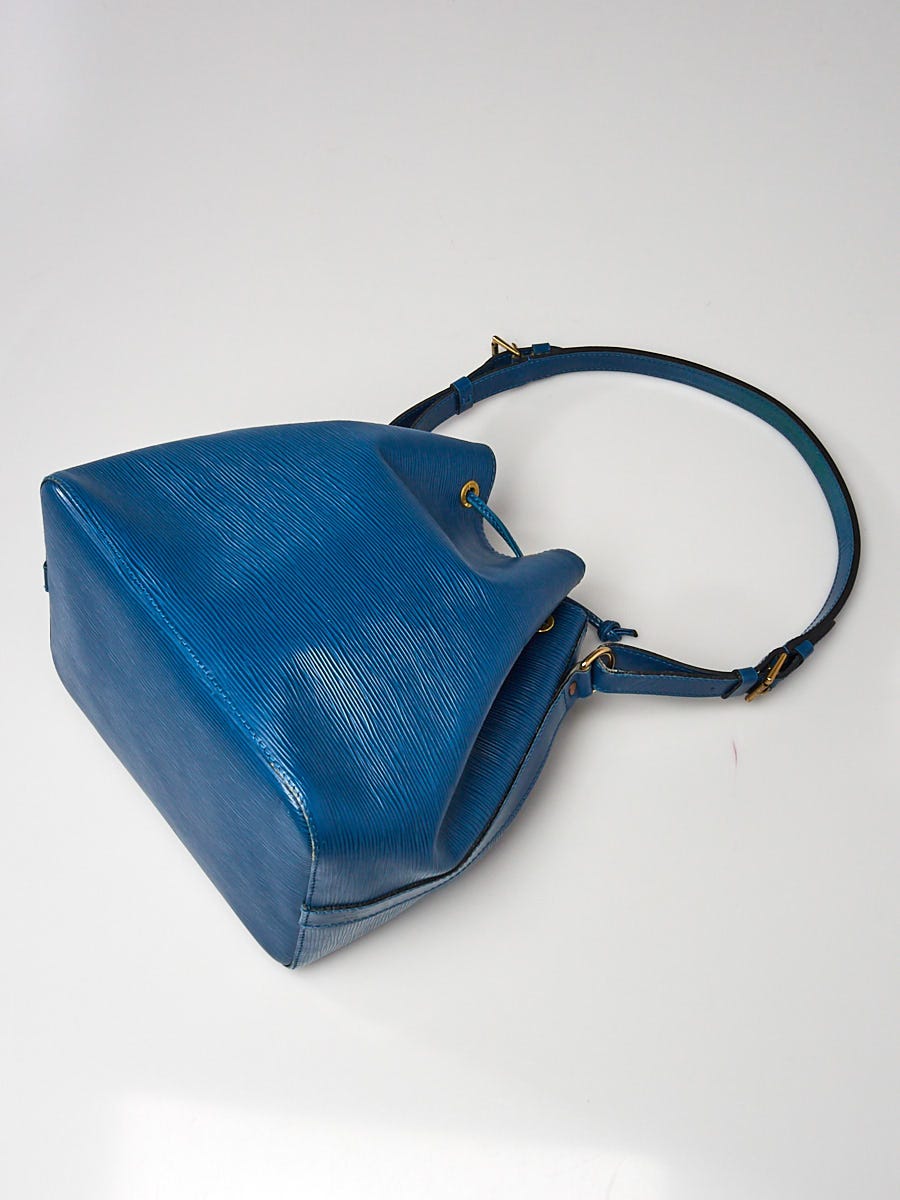Louis Vuitton, Bags, Authentic Lv Noe In Toledo Blue Epi Leatherpetite