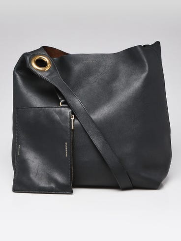 Burberry grommet hobo shoulder bag Clearance