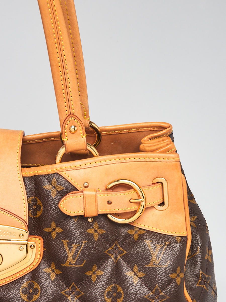 Louis Vuitton Brown/Beige Monogram Quilted Coated Canvas & Leather Etoile  Shopper Bag Louis Vuitton