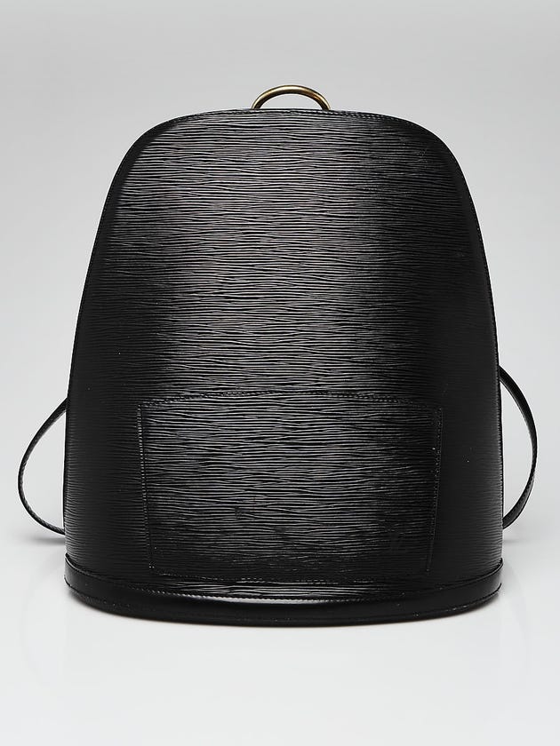 Louis Vuitton Black Epi Leather Gobelins Backpack Bag
