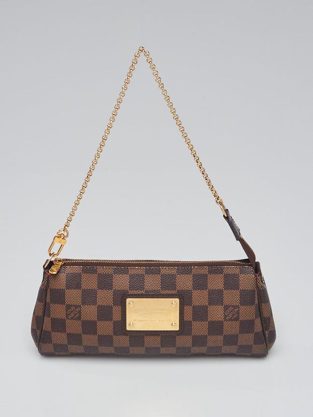 Louis Vuitton Damier Canvas Eva Clutch Bag