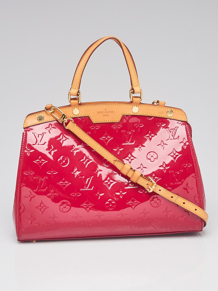 Louis Vuitton Rose Indian Monogram Vernis Brea MM Bag – STYLISHTOP