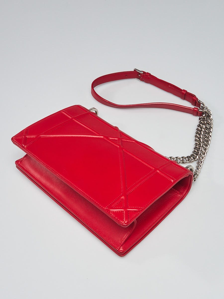 Christian Dior Diorama Flap Bag Cannage Embossed Calfskin Medium - ShopStyle