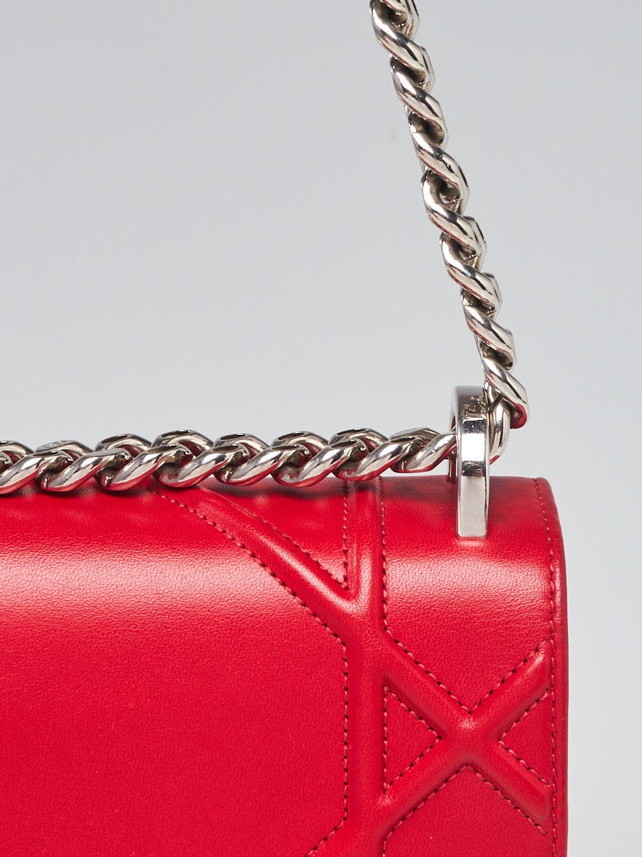 Christian Dior 2010s Pre-owned Diorama Shoulder Bag - Red