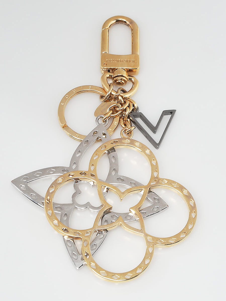 Louis Vuitton Goldtone Metal Trunk Key Holder and Bag Charm - Yoogi's Closet