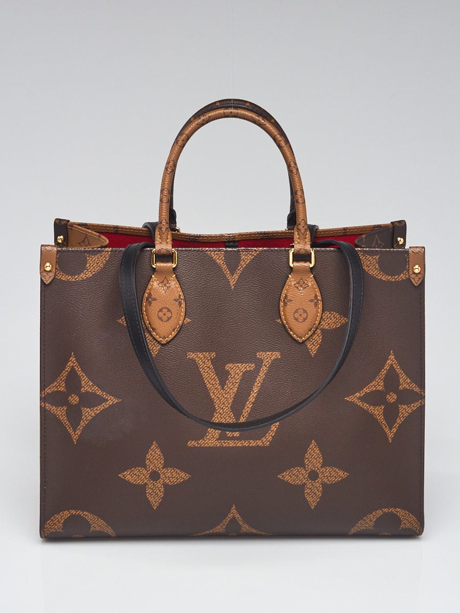 Louis Vuitton OnTheGo Tote Bag Reverse Monogram Review + What Fits Inside 