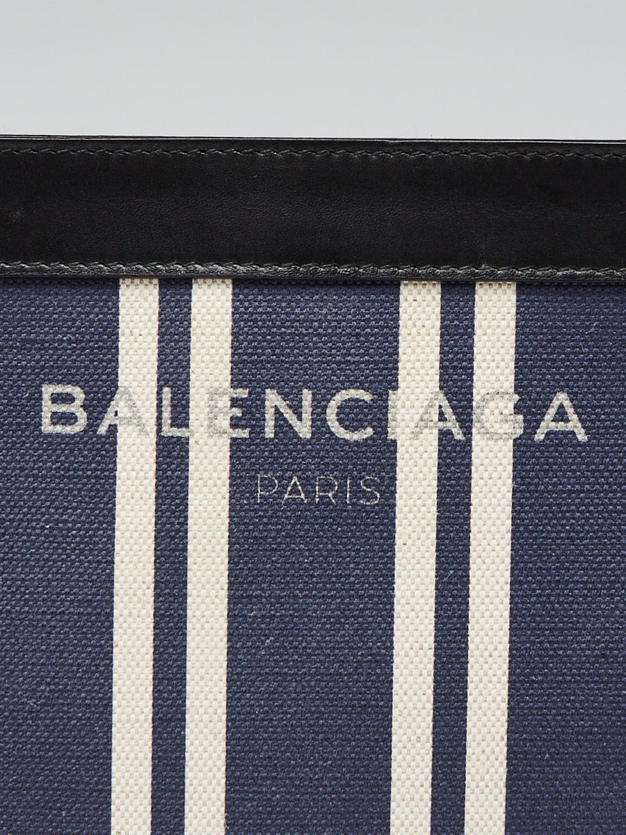 Balenciaga Striped Zip Crossbody Bag