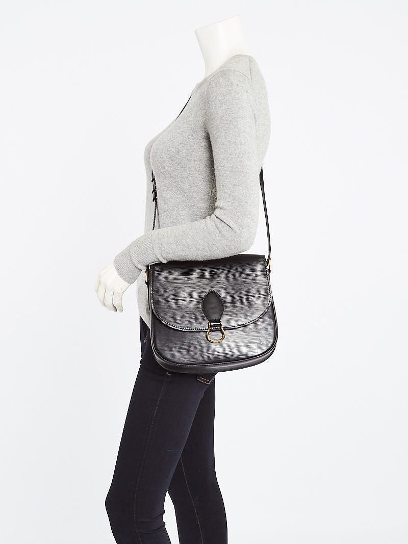 Louis Vuitton Black Epi Leather Saint Cloud GM Bag - Yoogi's Closet