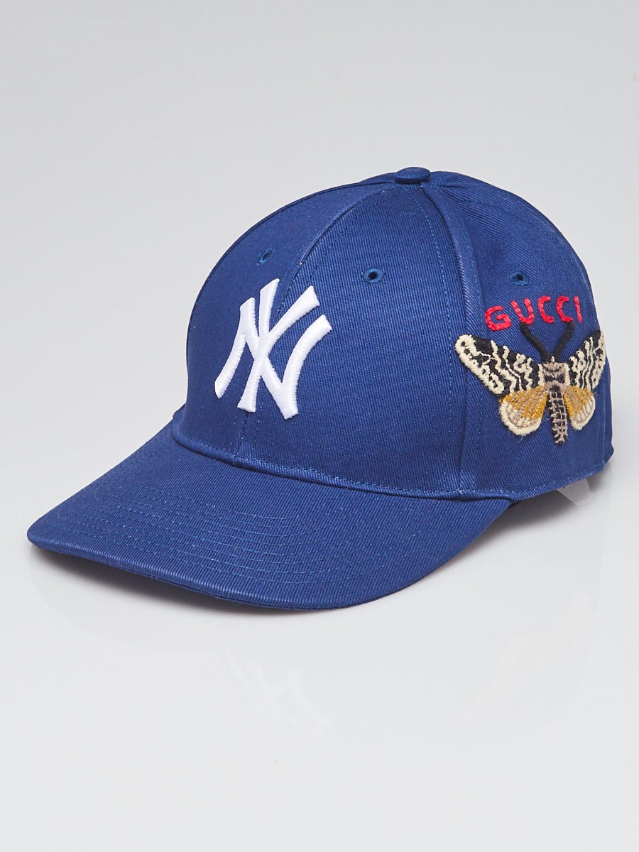 Gucci Blue NY Yankees Baseball Hat Size 57-61