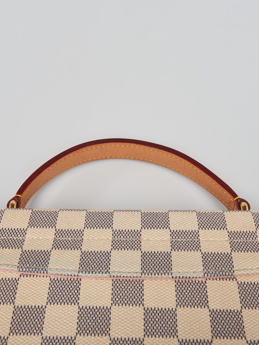 Louis Vuitton Damier Azur Croisette Bag w/o Long Strap Louis Vuitton Damier Azur Croisette Bag w/o Long Strap