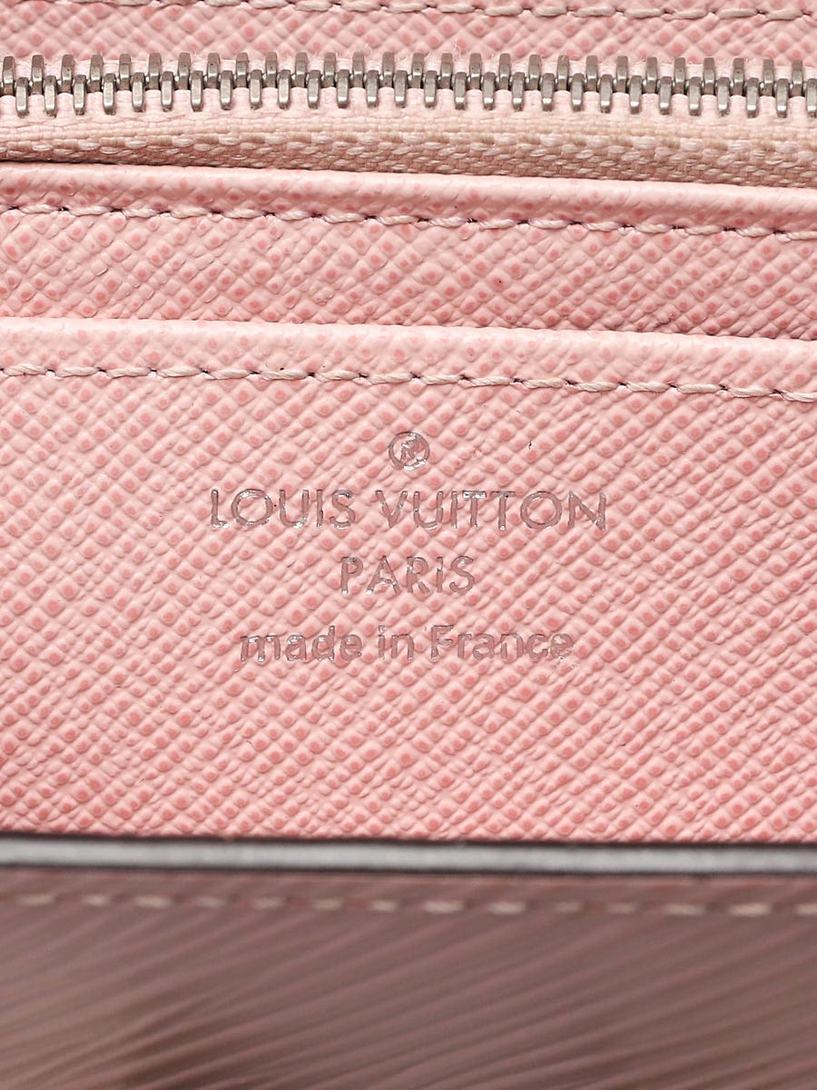 Louis Vuitton Rose Ballerine Epi Twist Belt Chain Wallet