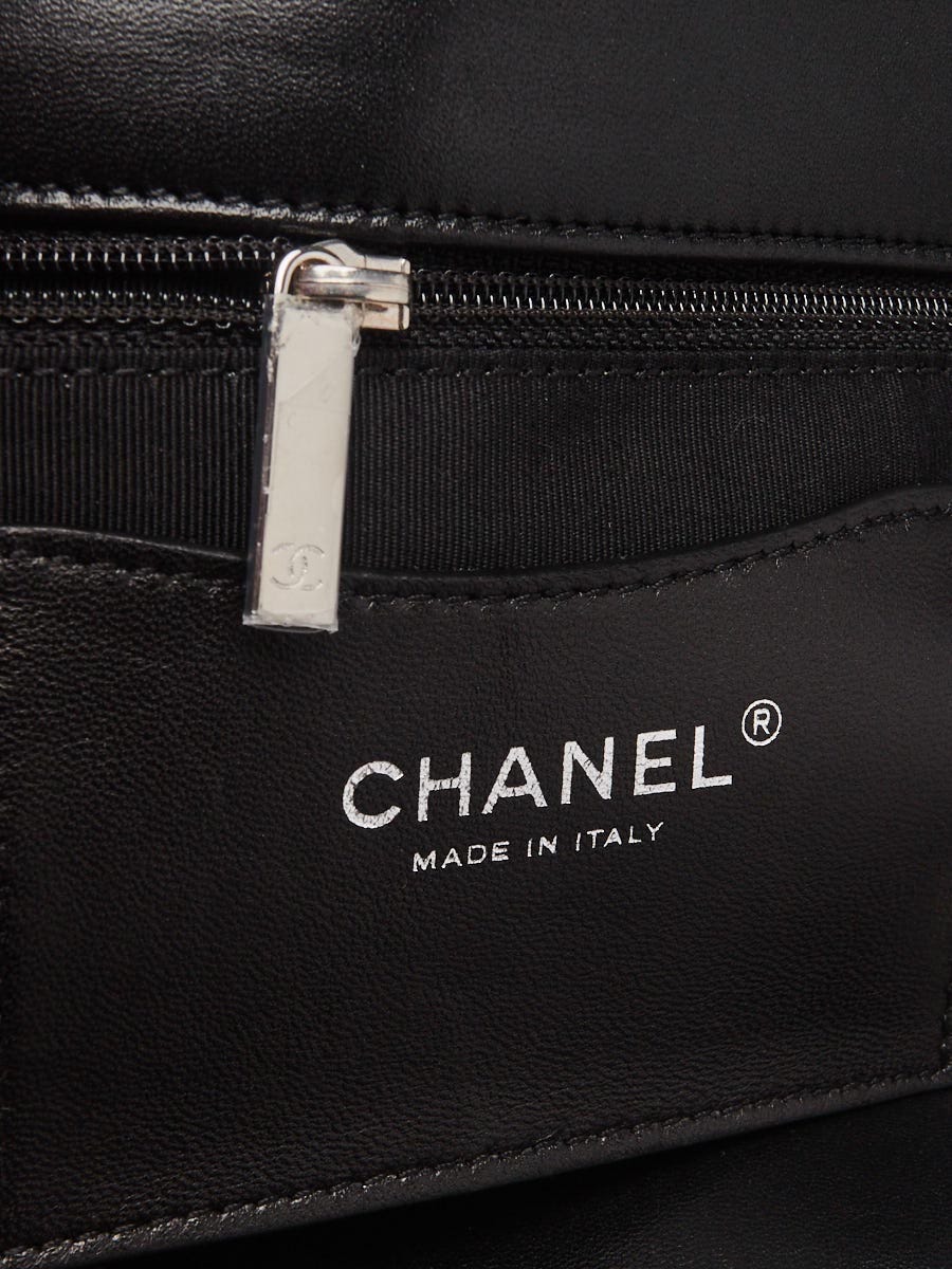 CHANEL INIMITABLE バングル 黒 バングル - メタル & ゴートスキン、シルバー & ブラック
