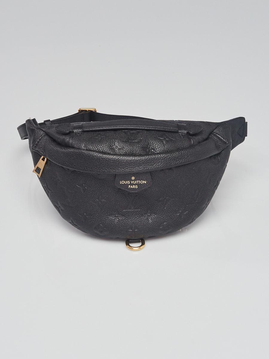 Louis Vuitton Black Monogram Empreinte Leather Bumbag - Yoogi's Closet