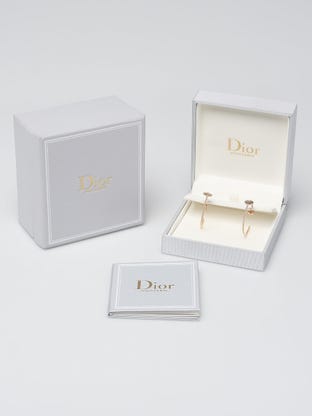 Christian Dior Beige Coated Canvas Romantique Pochette Bag - Yoogi's Closet
