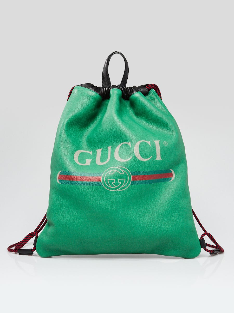 Gucci, Bags, Gucci Drawstring Backpack