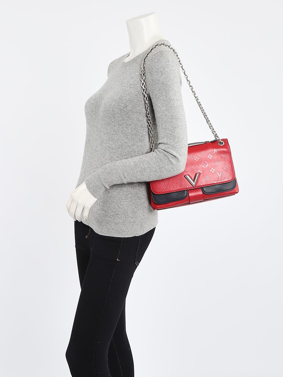 Louis Vuitton Rubis Monogram Leather Very Chain Bag - Yoogi's Closet