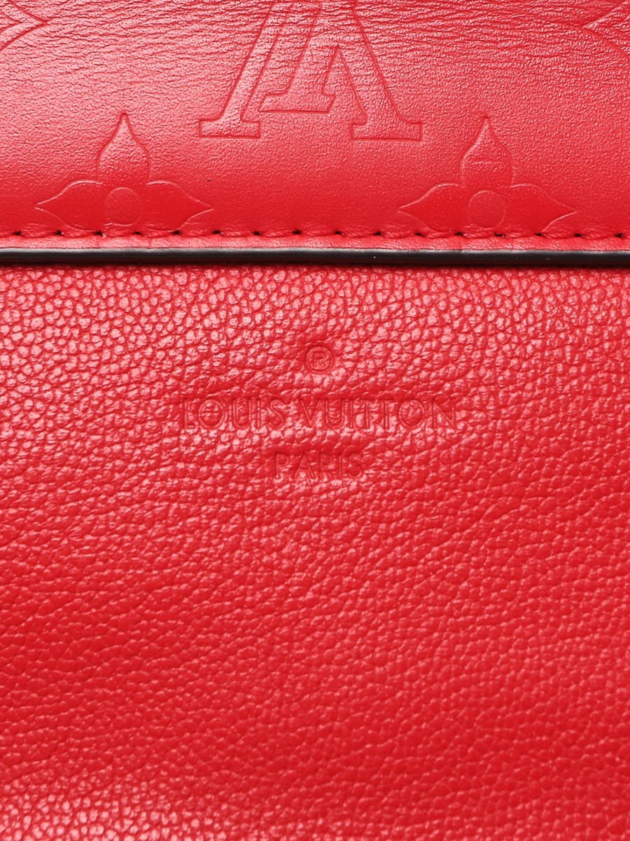 Louis Vuitton Rubis/Blue Monogram Leather Very Chain Bag - Yoogi's Closet
