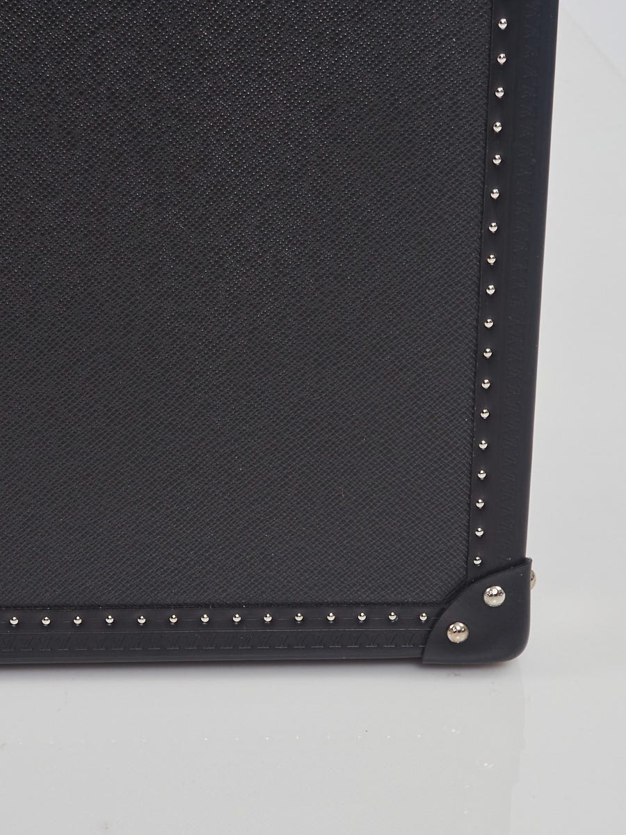 Louis Vuitton Black Taiga Leather Alzer 70 Hardsided Trunk